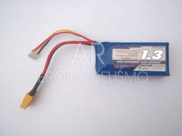 Batéria Lipo TURNIGY 1300 mAh 20-30C 3 Cell 11.1V