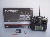 Rádio TURNIGY 9X - 2.4GHZ 9 Channel c/ Receptor 8 CH - V2