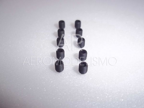 Parafuso Allen 3mm x 4mm c/ 10 Peças