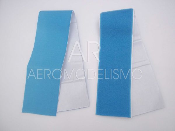 Velcro Adesivo 7,5cm x 50cm Macho e Fêmea